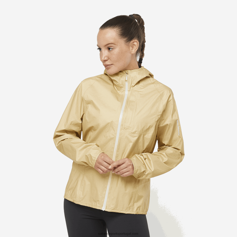 Salomon jaqueta shell feminina - bonatti impermeável 04D6V8839 deserto de Mojave