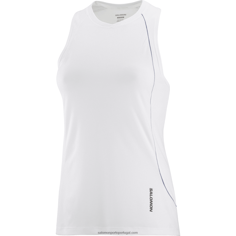 Salomon tanque feminino - equipe 04D6V8907 branco